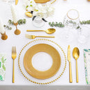 KINGSTONE Gold Silverware Set, 60-Piece Forged Flatware Set Cutlery Set Premium Stainless Steel, Service for 12, for Kitchen, Home, Wedding, Party, Mirror Polished and Dishwasher Safe by CozyNest Decor