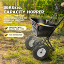 DNA MOTORING 80lb Walk-Behind Broadcast Spreader 36KG/29L Capacity, Garden Seeder with Wheels, for Residential Farm Seeding, TOOLS-00469 by GreenHaven Gardens