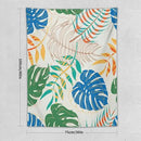 ICMOLYYENLO Tropical Green Plant Tapestry, Green Palm Leaves Natural Landscape Print Wall Tapestry for Bedroom Living Room Dormitory 40x60 Inch by CozyNest Decor
