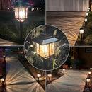 XMCOSY+ Solar Outdoor Lights Waterproof IP65, Solar-Powered Garden/Yard/Pathway Lights with Warm White 2-Tone Bronze-Wood Stainless Steel Design for Landscape Driveway Walkway Decorative by GreenHaven Gardens