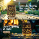 Solar Lanterns Outdoor Decor Waterproof,2Pack Flower Hanging Gifts for Women, Mom, Solar Garden Lights Metal Decoration for Outside,Yard, Patio,Garden,Porch,Pool by GreenHaven Gardens