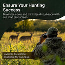 Screening Food Plot Seeds for Deer - Annual Mix - Egyptian Wheat, Sorghum (Grain/Sudangrass) - Spring, Summer & Fall Planting - 3 lbs by GreenHaven Gardens