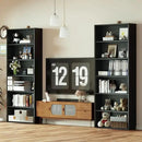 IRONCK Bookshelves and Bookcases Set of 2 Floor Standing 6 Tiers Display Storage Shelves 70 in Tall Bookcase Home Decor Furniture for Home Office, Living Room, Bed Room by CozyNest Decor