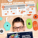 Science Kits for Kids - STEM Kits for Kids, Electronics Exploration Kit, Over 420 Projects, 35 Circuit Parts, STEM Educational Toy Gifts for Kids Boys Girls Ages 3 4 5 6 7 8 9 10 11 12 by TinyTreasures Baby Boutique
