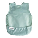 Tiny Twinkle Mess Proof Baby Bib - Waterproof & Lightweight Baby-Led Weaning Apron | 100% Recycled Polyester, Easy Clean & Machine Washable (Sage Green, Small 6-24 Months) by TinyTreasures Baby Boutique