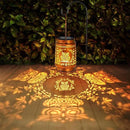 Solar Lanterns Outdoor Garden Decor, Gifts for Women, Mom, Grandma, Birthday, Thanksgiving, Decorative Waterproof Hanging Metal LED Light for Yard, Patio, Lawn, Landscape, Backyard (Owl) by GreenHaven Gardens