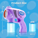 JOYIN 2 Bubble Guns with 2 Bottles Refill Solution, Bubble Machine Gun for Kids, Toddlers, Party Favors, Summer, Outdoors Activity, Wedding, Easter, Birthday Gift by TinyTreasures Baby Boutique