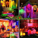Solar Spot Lights Outdoor Color Changing, [7 Mode/12 Pack] Christmas Landscape Spotlights, Solar Lights Outdoor Waterproof, Led Powered Flood Light for Outside Pathway Yard Garden Tree Walkway by CozyNest Decor