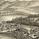 Vintage Map of Salem, New York 1889