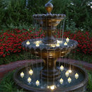 48 Pack Waterproof LED Floating Tea Lights, Flameless Flickering Battery Operated Outdoor Tealight Candles, White Water LED Votive Candles Bulk for Wedding Centerpiece Vase Halloween Decorations by GreenHaven Gardens