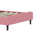 Lovely Crown Fantasy Princess Bed With Tufted Headboard by HouseOfZazla
