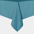 sancua Rectangle Tablecloth - 54 x 108 Inch - Stain and Wrinkle Resistant Washable Polyester Table Cloth, Decorative Fabric Table Cover for Dining Tables, Buffet Parties and Camping, Teal by CozyNest Decor