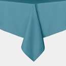 sancua Rectangle Tablecloth - 60 x 84 Inch - Stain and Wrinkle Resistant Washable Polyester Table Cloth, Decorative Fabric Table Cover for Dining Tables, Buffet Parties and Camping, Teal by CozyNest Decor