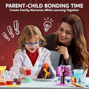 Klever Kits Amazing Science Kits- 85+ Experiments Educational Toys, STEM Activities with Erupting Volcano and Growing Crystal Tree for Kids Aged 6 7 8+ by TinyTreasures Baby Boutique