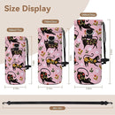 RICHEN Neoprene Water Bottle Carrier Bag with Adjustable Shoulder Strap,Insulated Water Bottle Cover for Stainless Steel/Glass/Plastic Bottles by TinyTreasures Baby Boutique