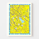 Vintage Map of Palm Springs, California 1948