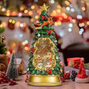 Christmas Snow Globes,with Musical and 6 Hour Timer,Snow Globes Lights, Christmas Indoor Decorations, Christmas Tree Decorations,USB & Battery Powered,Christmas Christmas Santa Claus by CozyNest Decor