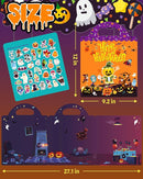 Benresive Reusable Sticker Books for Kids 2-4, Sticker Books for Toddlers 1-3 2-4, Toddler Travel Toys Activities Crafts Gifts - Halloween by TinyTreasures Baby Boutique