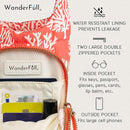 WanderFull® Original HydroBag® Collection, Water Bottle Holder w/Strap & Phone Pocket, Hands-Free Crossbody Water Bottle Bag by TinyTreasures Baby Boutique