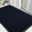 Yimobra Front Door Mat Outdoor Indoor Entrance, 100% Waterproof All-Season All Weather Doormat, Welcome Matt Outside Entry, Non Slip, Low Profile, Heavy Duty Patio Porch Floor Mats,47 x 32,Navy Blue by CozyNest Decor