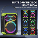 Portable Bluetooth Speakers 80W Big Powerful Wireless Outdoor Loud Stereo Deep Bass Sound Boombox TWS Home Party Speaker with Subwoofer LED Lights by TinyTreasures Baby Boutique
