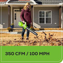 Greenworks 40V 13-Inch Cordless String Trimmer/Edger and Leaf Blower Combo Kit + 3 Bonus Spools, 2.0Ah Battery and Charger Included by GreenHaven Gardens
