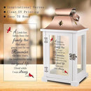Memorial Lantern, Sympathy Gifts for Loss of Mom/Dad/Loved One, Bereavement Gifts, in Memory of Loved One Lantern,Celebration of Life, Memorial Gifts, Funeral Lantern,A Limb has Fallen from The ... by CozyNest Decor