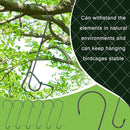 6 Pack 16 Inch Extra Large S Hooks for Hanging Plants, Rust-Proof Heavy Duty Tree Branch Hook Plant Hooks Outdoor for Hanging Bird Feeder,Patio,Indoor Uses by GreenHaven Gardens