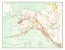 Vintage Map of Alaska 1898