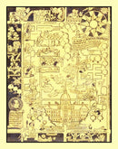 Vintage Map of Johns Hopkins Hospital, 1935