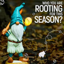 Baseball Garden Gnome with Solar Light Ball, Funny Gnomes 11.8" for Yard Decorations Outdoor, Garden Statues Outdoor Clearance, Solar Garden Statues by GreenHaven Gardens