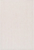 CAMILSON Easy Jute Rug 4x6, Indoor Outdoor Off-White Color Fiber Area Rugs for Living Room Patio and Kitchen Rug Herringbone Seagrass Woven Design Easy-Cleaning Washable Outside Carpet Alfombras 4 x 6 by CozyNest Decor
