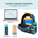 Wildkin ECO rPET 15-inch Kids Backpack – Sustainable, Padded, Adjustable – Jurassic Dinosaurs by TinyTreasures Baby Boutique