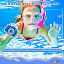 Kids Camera Waterproof Underwater Camera for 3-12 Year Old Boys Girls 2 Inch IPS Screen 1080P HD Digital Kids Video Camera Indoor Outdoor Action Cameras Best Christmas Birthday Gifts Dark Blue by TinyTreasures Baby Boutique