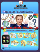 Kids Smart Watch for Boys Girls 6-12 with Pedometer Audio Book Camera Music Player Birthday Present Christmas (Silver Frame Purple)…… by TinyTreasures Baby Boutique