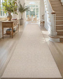 Color&Geometry Door Mat 3'x10' Runner Rug with Rubber Backing, Non Slip Washable Hallway Rug, Carpet Runners for Hallway Living Room Bedroom, Beige (Rolled-up NO Creases) by CozyNest Decor