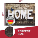 Floor Mat - for Indoor and Outdoor Use - Doormat - Non-Slip - Front Door Shoe Scraper - Size: 17x29 by CozyNest Decor