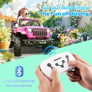 SEALIGHT 12V Kids Ride On Truck Car w/Parent Remote Control, 4 * 380W Motors, 3 Speeds, Emergency Braking, LED Lights, Music & Horn, Kids Electric Vehicles for Boy Girl Gift by TinyTreasures Baby Boutique