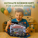 Playz Extreme Chemistry Set – 52 Unique Experiments, Science Kits for Kids Age 8-12, Lab Gear, Volcano Project, Learning Tools, Fair Activity, Discovery Gift, STEM Toys for Boys and Girls by TinyTreasures Baby Boutique