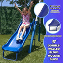 Sportspower Arcadia Swing Set - Outdoor Heavy-Duty Metal Playset for Kids with Slide by TinyTreasures Baby Boutique