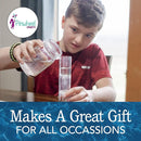 Water Filter DIY Kit for Kids - STEM Water Purification Kit with Pebbles, Sand, Filter Chamber & Paper, Educational Science and Arts Experiments for Ages 9-12 by TinyTreasures Baby Boutique