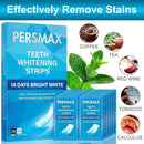 Teeth Whitening Strips for Sensitive Teeth Enamel Safe Whitening Kit No-Slip Remove Coffee Wine Smoking Stains Professional 14 Treatments 28 Strips by CozyNest Decor
