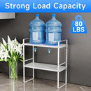 Expandable Cabinet Shelf Organizer, Stackable Kitchen Pantry Counter Storage, Adjustable Closet Cupboard Stand Rack Risers Spice Organization 80LBS Heavy Duty White 3 Pack by CozyNest Decor