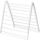 Whitmor Spacemaker Folding Drying Rack, Freestanding Indoor Clothes Dryer, Space Saving Compact Design, 6"L x 26"W x 51.5"H, White by TinyTreasures Baby Boutique