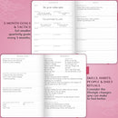 Legend Planner Daily for 3 Months – Undated Monthly Weekly & Daily Planner to Hit Goals. Organizer & Productivity Journal, A5 (Hot Pink) by TinyTreasures Baby Boutique