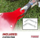 Chapin 8622B Made in The USA 2.2 Cubic Feet Tow and Pull Behind Spreader with Auto-Stop Dual Impeller That Stops When Not Moving, Designed for Farm and Tough Terrain, Hitch Pins, Black by GreenHaven Gardens
