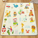 Baby Play Mat - Thicken 71x59 Inch Soft Foam Crawling Mat for Playpen & Floor, Non-Slip Waterproof Playmats for Infants & Toddlers, Portable Foldable & Machine Washable, Beach Animals by TinyTreasures Baby Boutique