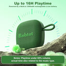 Bobtot Portable Bluetooth Speakers Wireless - IPX7 Waterproof Mini Shower Speaker with 16 Hours Playtime, Loud Stereo Sound, Rich Bass, TWS, Built-in Mic, Small Size for Travel Sport, Green by TinyTreasures Baby Boutique