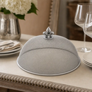 Fleur de Lis Stainless Mesh Picnic Cover by Arthur Court Designs