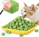 250g/8.82oz Cat Toy Cats Grass Treats, Fish Oil Kitten Grass Catnip Stick for Hairball Removal Teeth Cleaning Cats Edible Freeze Dried Kitty Lickable Chew Dental Snack for Indoor Kitty Food by GreenHaven Gardens